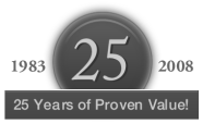 sst 25 years of proven value logo